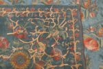 Collectible Antique Ottoman Silk Embroidery 42621 Woven Knots Nazmiyal