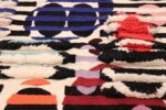 vintage deco wall tapestry rug by yaacov agam 42736 middle Nazmiyal