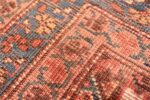 Weave detail Antique Bakshaish Persian runner rug 42365 by Nazmiyal