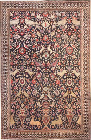 Antique Khorassan Persian Rug# 3244 by Nazmiyal Antique Rugs