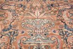 Antique Kerman Persian Rug 48986 Light Blue Vase Nazmiyal
