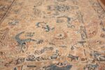 Antique Kerman Persian Rug 48986 Light Side Border Nazmiyal