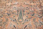 Antique Kerman Persian Rug 48986 Scrolls on Pine Nazmiyal