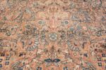 Antique Kerman Persian Rug 48986 White Blue Tiara Nazmiyal