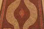 Center Antique Central Asia felt rug 41408 by Nazmiyal