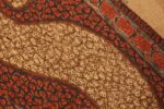 Close-up Antique Central Asia felt rug 41408 by Nazmiyal