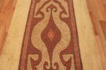 Field Antique Central Asia felt rug 41408 by Nazmiyal