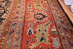 Oversized Antique Persian Ziegler Sultanabad Rug 3325 Border Design Nazmiyal