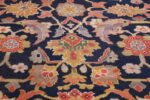 Oversized Antique Persian Ziegler Sultanabad Rug 3325 Closeup Look Nazmiyal