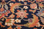 Oversized Antique Persian Ziegler Sultanabad Rug 3325 Green Leaves Nazmiyal