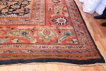 Oversized Antique Persian Ziegler Sultanabad Rug 3325 Side Corner Nazmiyal