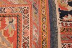 Oversized Antique Persian Ziegler Sultanabad Rug 3325 Woven Knots Nazmiyal