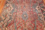 rare antique 17th century gallery size khorassan persian rug 3289 field Nazmiyal