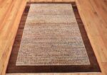 antique indian agra rug 40886 weave Nazmiyal