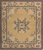 Square Size Antique Spanish Carpet #1151 by Nazmiyal Antique Rugs