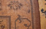square size antique spanish carpet 1151 weave Nazmiyal