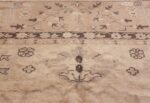 Tribal Large Antique Turkish Ghiordes Rug 40665 Gray Lily Nazmiyal