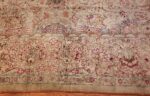 antique indian agra oriental rug 40535 border Nazmiyal
