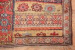 antique kurdish bidjar persian sampler rug 40485 corner Nazmiyal