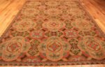 antique needlepoint english rug 2633 whole Nazmiyal