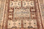 brown earth tone tribal antique persian malayer runner rug 43059 middle Nazmiyal