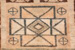 brown earth tone tribal antique persian malayer runner rug 43059 square Nazmiyal