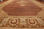 Large and Decorative Antique Indian Amritsar Rug 1950 Field Design Nazmiyal