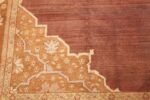 Large and Decorative Antique Indian Amritsar Rug 1950 Side Field Pattern Nazmiyal