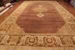 Large and Decorative Antique Indian Amritsar Rug 1950 Whole Design Nazmiyal