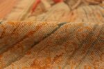 Pile antique English tapestry rug 868 by Nazmiyal