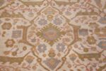 Square Size Antique Sultanabad Persian Rug 1340 Top Down Nazmiyal