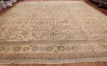 Square Size Antique Sultanabad Persian Rug 1340 Whole Design Nazmiyal