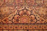 antique kerman persian rug 1195 black Nazmiyal