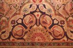 antique kerman persian rug 1195 peacock Nazmiyal