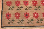 antique romanian flat woven bessarabian kilim rug 3123 corner Nazmiyal