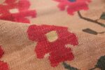antique romanian flat woven bessarabian kilim rug 3123 pile Nazmiyal