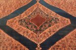 Close-up Antique Persian Afshar rug 70132 by Nazmiyal