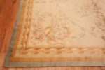 Corner Large floral Antique French savonnerie carpet 3204 by Nazmiyal