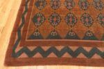 Corner vintage finnish Scandinavian rug 3367 by Nazmiyal