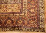extremely fine antique silk persian farahan rug 40995 corner Nazmiyal