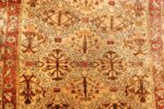 fine silk kayseri turkish antique rug 1288 field Nazmiyal