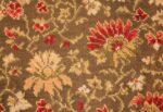 green background antique ukrainian rug 3404 red Nazmiyal