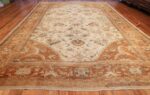 large antique ivory background persian sultanabad rug 3250 whole Nazmiyal