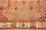 Border Antique Silk Heriz Persian rug 40829 by Nazmiyal