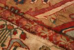 Detail Antique Silk Heriz Persian rug 40829 by Nazmiyal