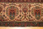 Close Up 3 - Fine Indian Agra Antique Rug 7992