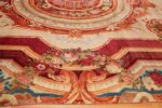 large antique english axminster rug 3437 border Nazmiyal