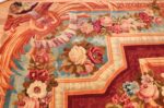 large antique english axminster rug 3437 corner Nazmiyal