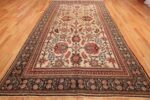 long and narrow ivory antique indian agra rug 3200 whole Nazmiyal