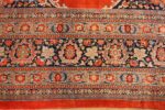 antique persian silk tabriz haji jalili rug 7991 border Nazmiyal